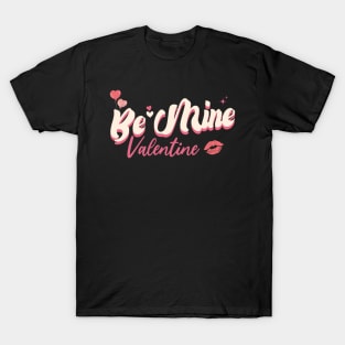 Be Mine Retro Valentine's Day Western Valentine T-Shirt